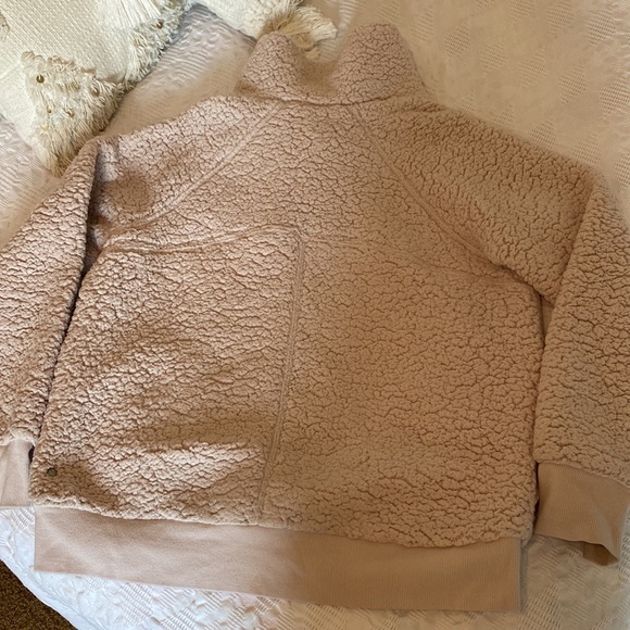 Zella Womens Shirpa Quater-Zip - Picture 4 of 5